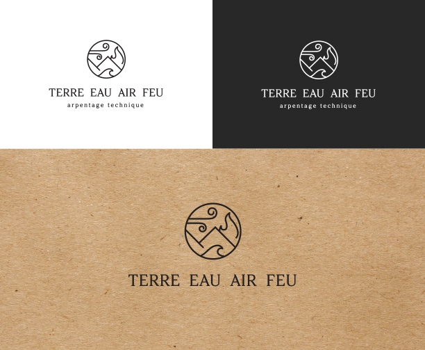 Signature graphique et site web - Terre Eau Air Feu